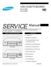 Buy SV A130B SEAU50033101 Service Data by download #134054