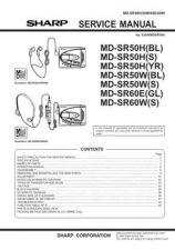 Buy SHARP MD-SR50 60W CDC-1409 by download #157950