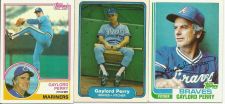 Buy Gaylord Perry Tribute Lot of 3 Trading Cards