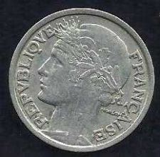 Buy FRANCE 2 FRANCS 1947 COIN WWII Currency