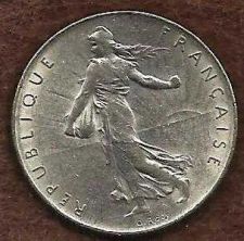 Buy France 1 Franc 1974 Coin, Vth Republic