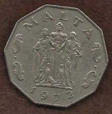 Buy Malta 50 Cents 1972 Great Seige Monument of 1565 Coin