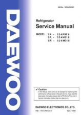 Buy DAEWOO [24[1]1] SR524PW001 Service Manual by download Mauritron #194065