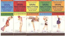 Buy DC Washington Matchcover Set Pin Up / Nudes / Girlie / Glamour Matchcapade~144