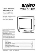 Buy Sanyo Service Manual For VMC-7314PA-00 SM by download #176244