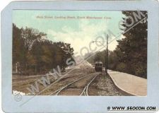 Buy CT South Manchester Postcard Main Street Looking South w/Trolley Car & Tra~1124