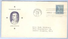 Buy DC Washington First Day Cover / Commemorative Cover James Monroe~34