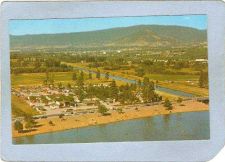 Buy CAN Penticon Postcard Skaha Beach & Okanagen Canal w/City Of Penticon In B~4