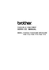 Buy BROTHER FAX 560, 580MC, T72, T74, T76, MFC-660MC SERVICE MANUAL Service Manual b