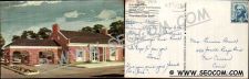 Buy CT New Canaan Postcard Fairfield County Trust Company Park Street Office 9~1580