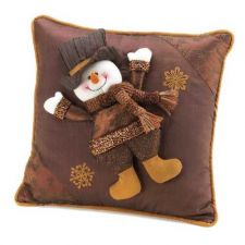 Buy Happy Snowman Pillow