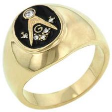 Buy Onyx Masonic Ring (size: 13)