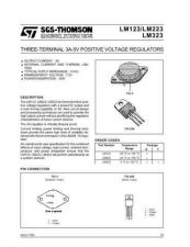 Buy SEMICONDUCTOR DATA LM323, 123-223J Manual by download Mauritron #189195