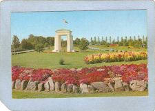 Buy CAN B C Postcard Peace Arch Memorial Border Between Blaine Wash & Douglas ~7