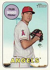 Buy 2018 Topps Heritage #572 - Tyler Skaggs - Angels