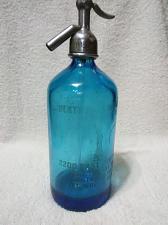 Buy VINTAGE BLUE SELTZER BOTTLE STATUE OF LIBERTY DESIGN MADE IN GERMANY RARE