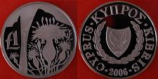 Buy ★FLOWER ★ CYPRUS★1 LIRA 2006. RARE!!! PROOF! LOW START! NO RESERVE!