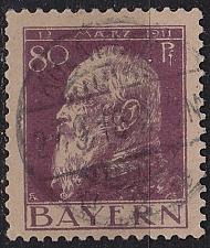 Buy GERMANY Bayern Bavaria [1911] MiNr 0085 I ( O/used ) [01]