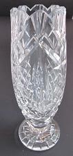 Buy Waterford CUT GLASS signed vase footed old cut in Ireland, Wedding gift crystal
