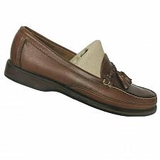 Buy Sebago Mens Brown Leather Tasseled Slip On Moc Toe Casual Loafers Size 8.5 M