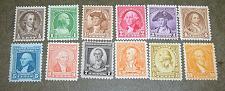Buy US, Scott# 704-715, Washington birth Bicentennial set of 12 stamps MNH (0001-A)