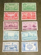 Buy US, Scott# 785-794, Army-Navy Issue set of 10 stamps MNH (0004-A)