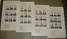 Buy US, Scott# 2216-2219, twenty-two cent Presidents set of 4 S/S (0113)