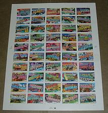 Buy US, Scott# 3561-3610, thirty-four cent Greetings from America sheet of 50 (0139)
