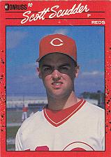 Buy Scott Scudder #435 - Reds 1990 Donruss Baseball Trading Card