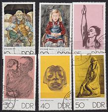 Buy GERMANY DDR [1970] MiNr 1607-12 ( OO/used ) Kunst