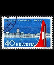 Buy SCHWEIZ SWITZERLAND [1953] MiNr 0585 ( O/used ) Flugzeuge