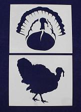 Buy Turkey Lg Stencils - 2 Piece Set - 8 X 10 Inches