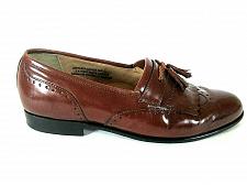 Buy Stacy Adams Brown Leather Wingtip Tassels Loafer Dress Shoes Men's 9.5 M (SM5)