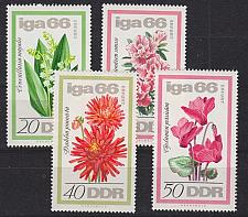 Buy GERMANY DDR [1966] MiNr 1189-92 ( **/mnh ) Blumen