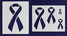 Buy Awareness Ribbon Stencils -Mylar 2 Pieces of 14 Mil 8" X 10"- Painting /Crafts/