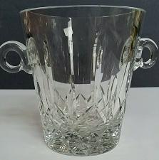 Buy Hand cut glass ice bucket 24 % lead crystal