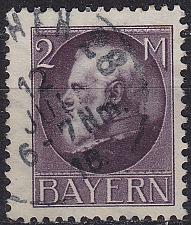 Buy GERMANY Bayern Bavaria [1916] MiNr 0105 II A ( O/used )