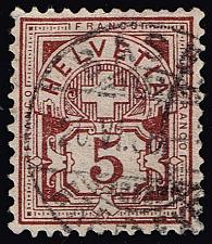 Buy Switzerland #71b Numeral; Used (2Stars) |SWI0071b-01XRS