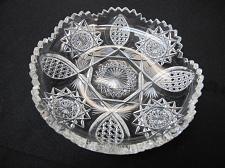 Buy ABP cut glass ice cream dish American brilliant