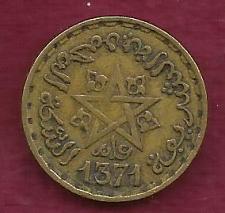 Buy MOROCCO 10 Francs 1952 Coin - (1371), Alumium-Bronze