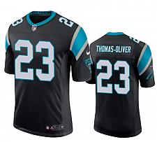 Buy Men Stantley Thomas Oliver Carolina Panthers Black Vapor Limited Stitched Jersey