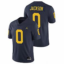 Buy Men Giles Jackson Michigan Wolverines Navy NCAA College Football Stitched Jersey