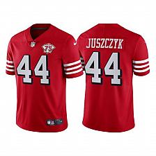 Buy Men Kyle Juszczyk San Francisco 49ers Scarlet Throwback Limited Football Jersey