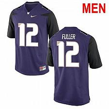 Buy Men Aaron Fuller Washington Huskies Purple 2021 NCAA Football Jersey