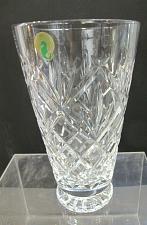 Buy Signed Waterford Hand Cut glass vase Irish Crystal