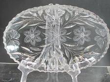 Buy ABP cut glass dish Murillo Pairpoint Butterfly ANTIQUE