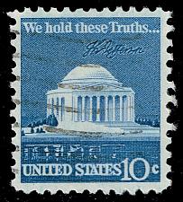 Buy US #1510 Jefferson Memorial & Signature; Used (4Stars) |USA1510-06