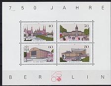 Buy GERMANY BERLIN [1987] MiNr 0772-75 Block 8 ( **/mnh ) Bauwerke