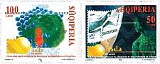 Buy Albania stamps 2002. 50th ANNIVERSARY OF IFSDA. Set MNH