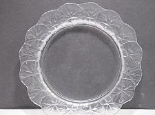 Buy Lalque frosted plate signed. glass